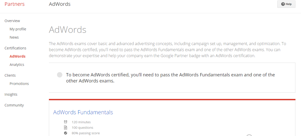 Adwords Fundamentals