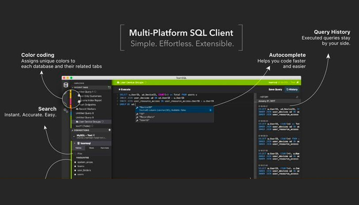 Team SQL DB Client