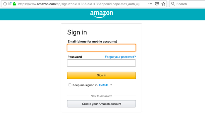 Amazon Auth