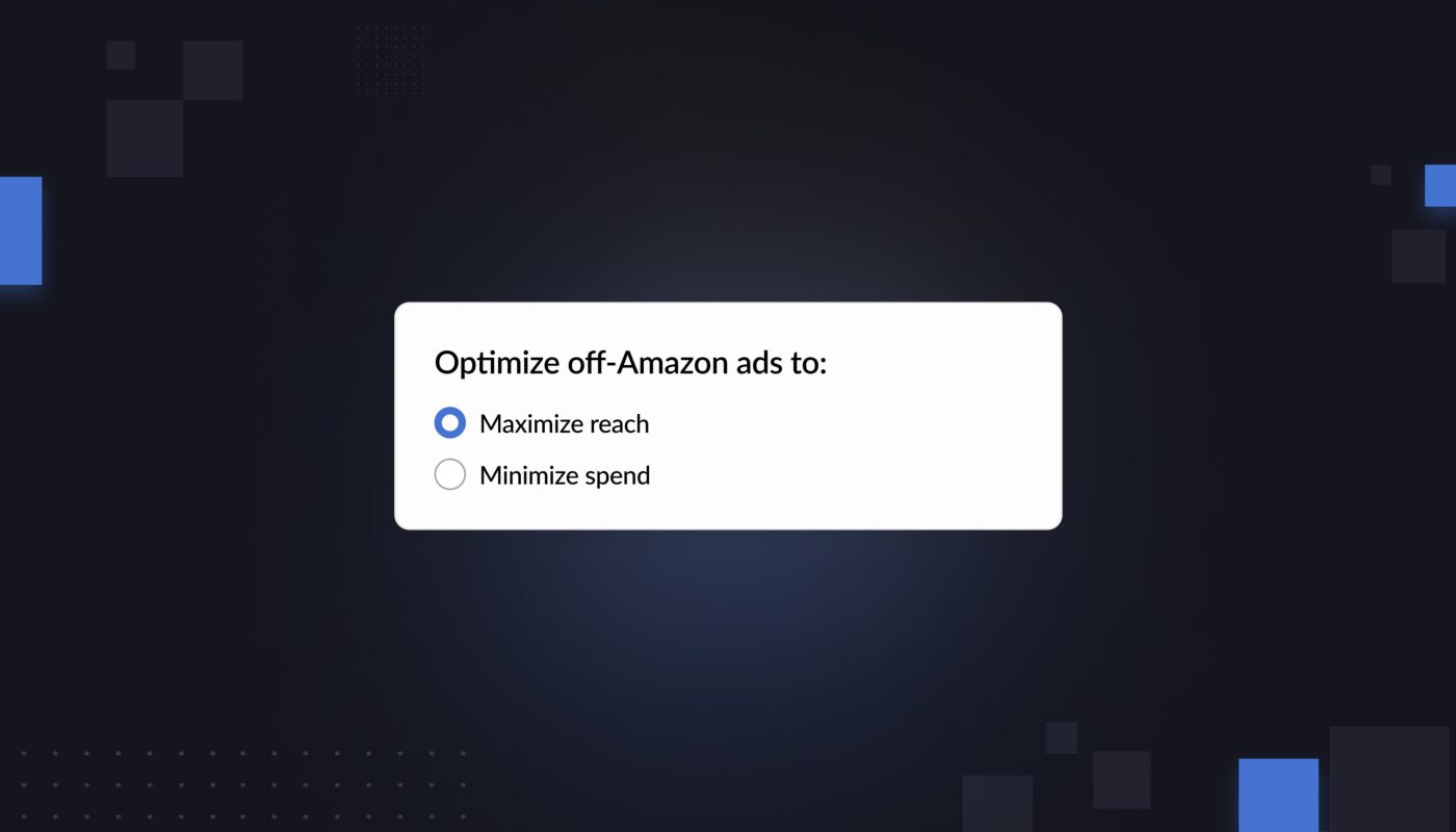 Optimize Off-Amazon Ads