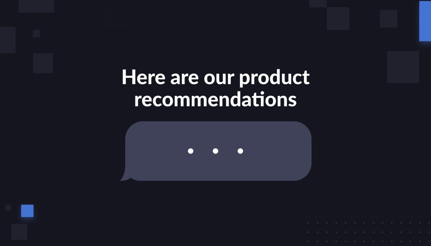 Product recommendations